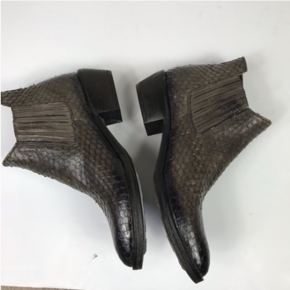 KBR 2010 python textured ankle boot - Picture 4 of 8